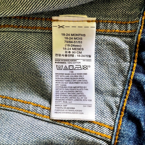 Gap Toddler Denim Jacket - Picture 3 of 4